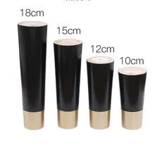 4 шт./лот дуба цельнодеревянный шкаф диван ноги увеличенный коврик латунные ножки шкафа