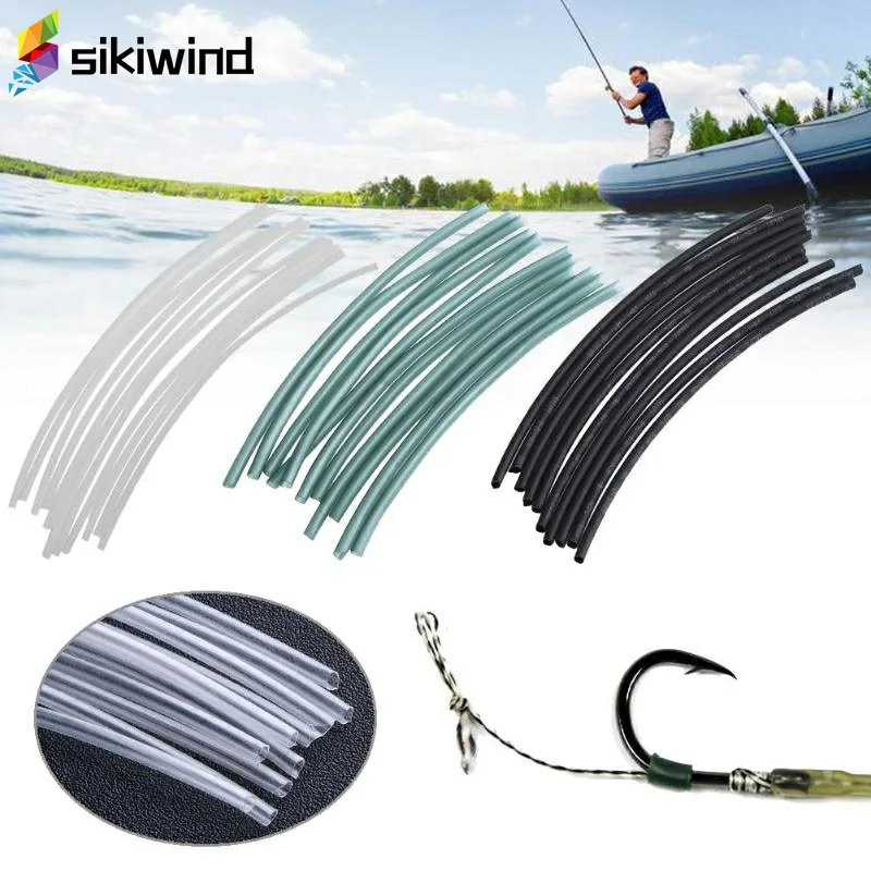 10pcs 105mm Heat Shrink Tubes Carp Fishing Rigging Material Fishing Rig Accessories Shrinkable