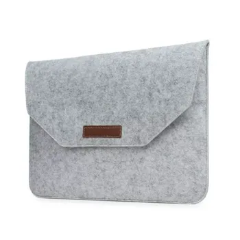 

Fashion multi-function women's clutch bag large capacity ultra-thin gray Fashion ipad air storage bag