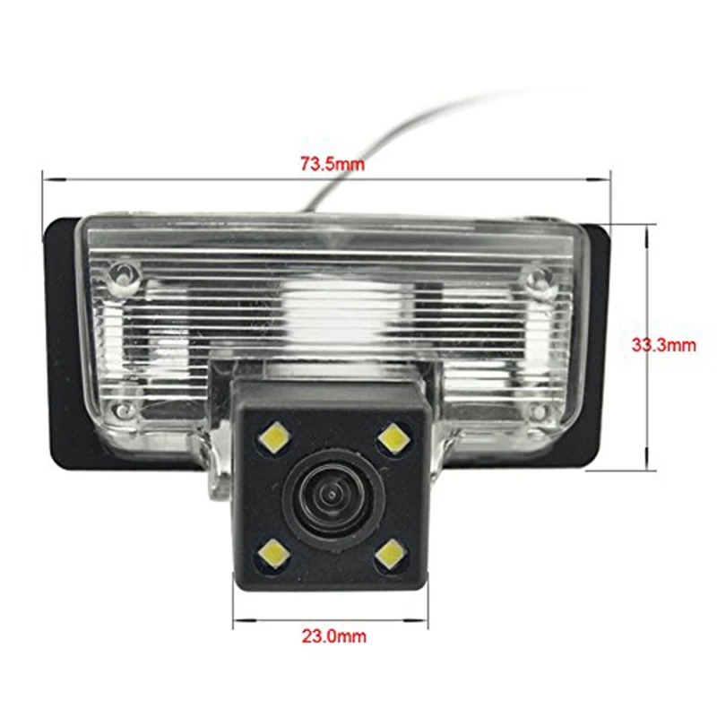 Night Vision Backup Reverse Rear View Camera for Nissan Almera TEANA (6)