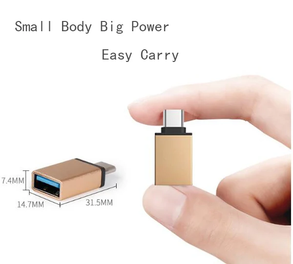 Thbelieve USB к Тип C адаптер мобильный телефон OTG адаптер USB 3,0 Женский Мужской Adaptatores USB 3,0 к USBC преобразователи