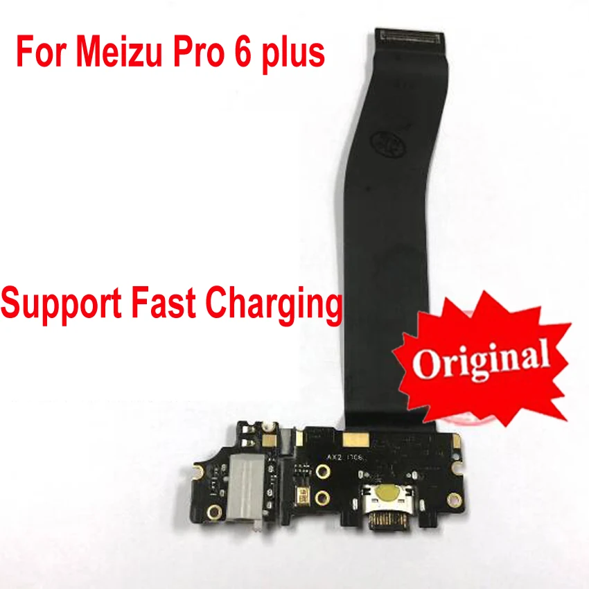 Оригинальная док станция с usb зарядным портом гибкий кабель для Meizu Pro 6 plus pro6 +