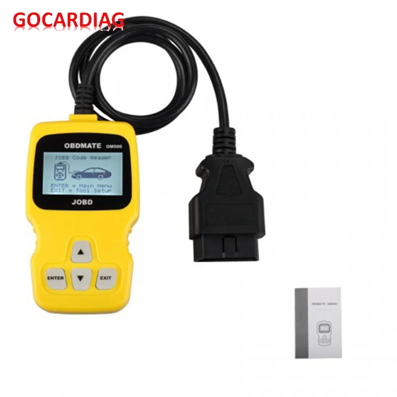 Новое поступление OBDMATE OM500 JOBD/OBDII/EOBD Code Reader OM 500 Высокое качество Авто сканер| |