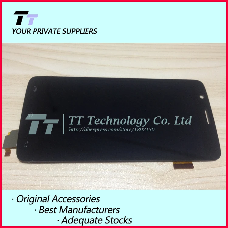 

100% Tested Original For Fly IQ4409 LCD Display +Touch Screen digitizer display for fly iq 4409 Free shipping
