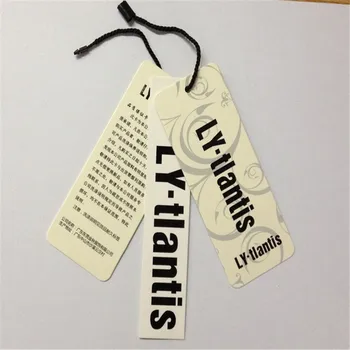 

Customized Hangtags For Men's T-Shirt Summer 204