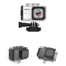 Mstar N800-R HD 4k 2,4G дистанционный Wi-Fi 170 градусов широкоугольный совместимый внешний микрофон Водонепроницаемая 30 м Спортивная Экшн-камера