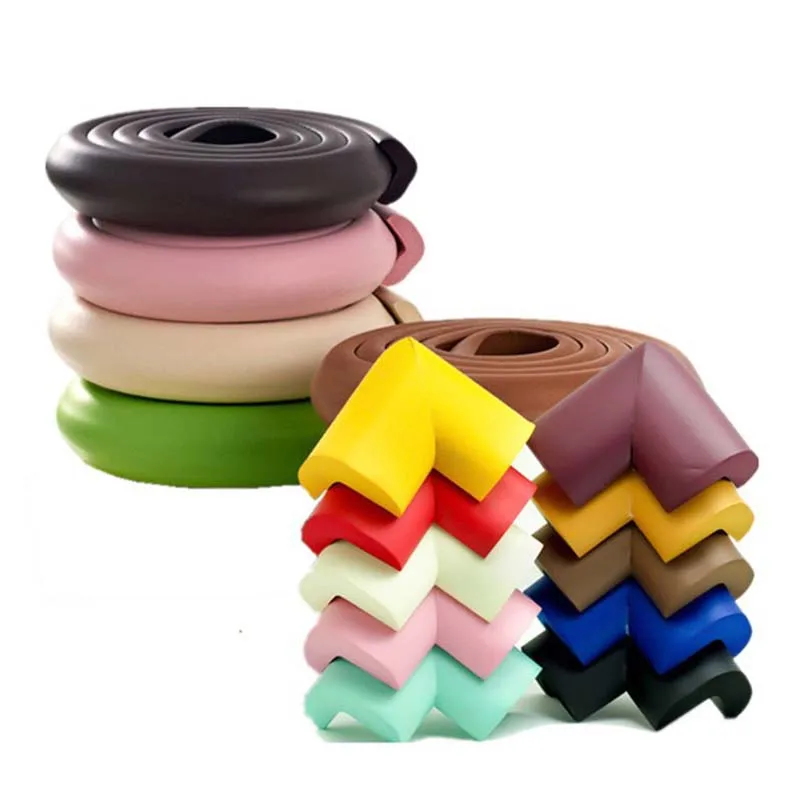 

5Pcs/Set Soft Baby Safe Corner Protector Baby Kids Table Desk Corner Guard Children Safety Edge Guards Bumper Doors Tuning