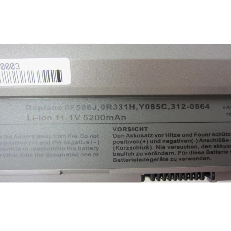 HSW Новая батарея для dell Latitude E4200 R640C R841C W343C W346C X784C Y082C Y084C Y085C F586J R331H 312 0864 451 10644 453