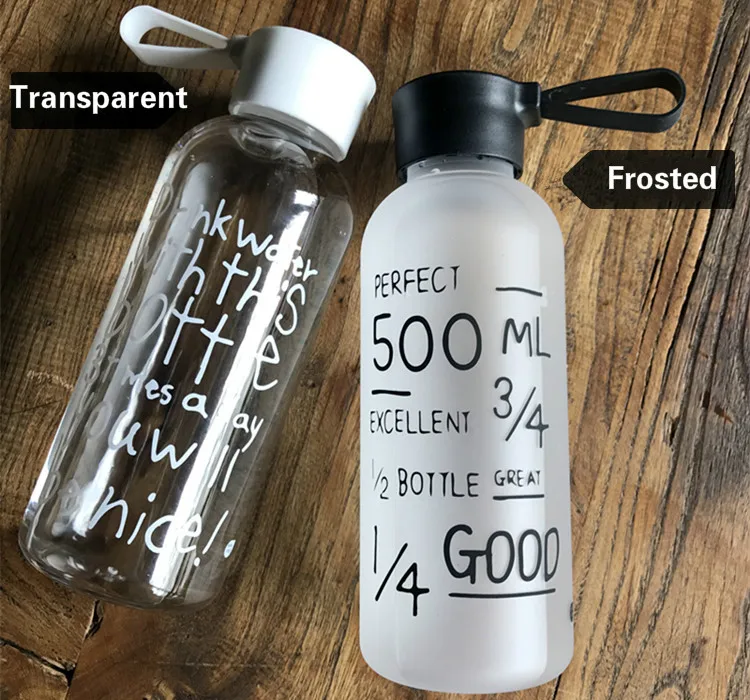 details of Water Bottles With Cover Lip