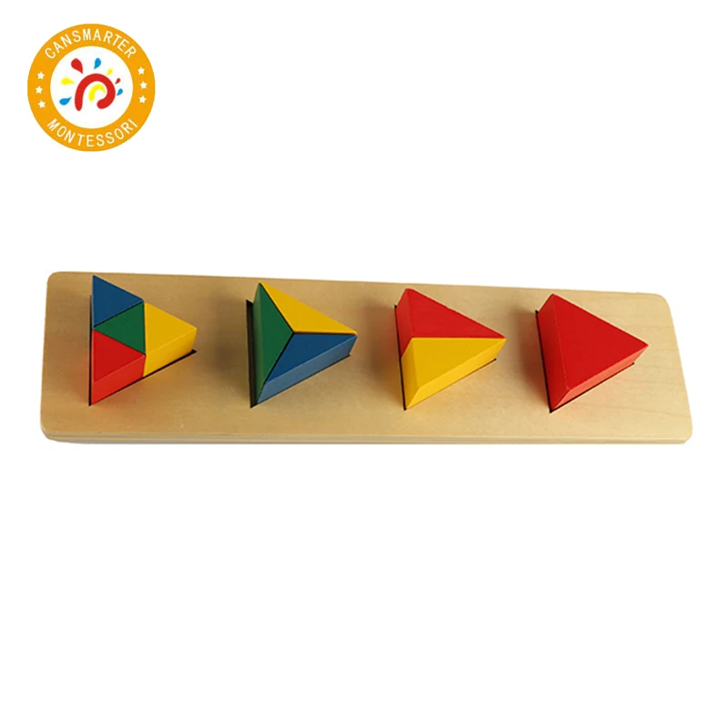 Монтессори Малыш Высокое качество игрушка Мульти-формы строительные блоки для раннего образования