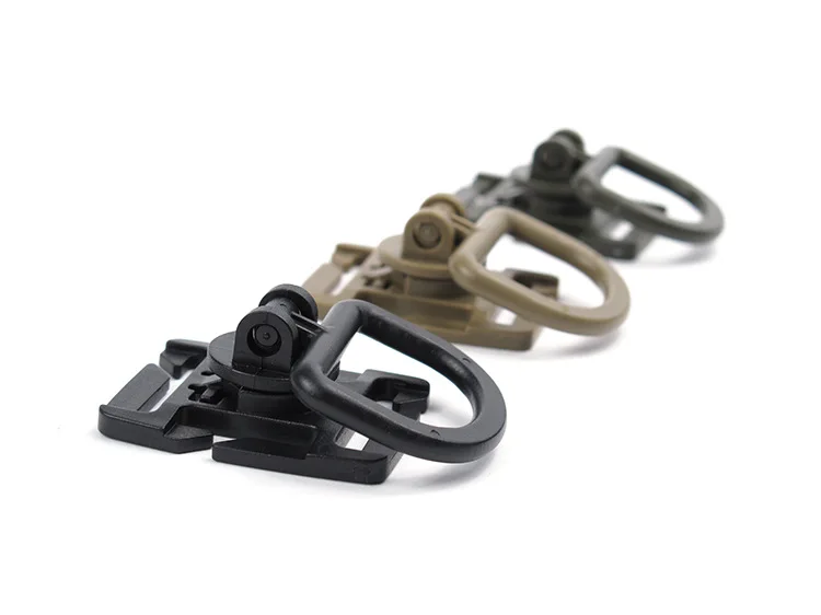1pc MOLLE Clip Carabiner Sternum Strap Swivel D-Ring Rotation Plastic Buckle Hooks Webbing Locking EDC Gear Outdoor Tool Camping