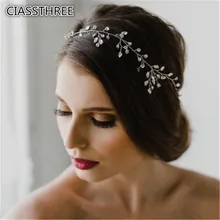 Women Bridesmaid Rhinestone Headband Handmade Bride Tiara Romantic Wedding Gift Hair Decorations Hair Jewelry