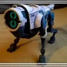 Анимационный качественный эффект щенков Бумажная модель ручной бумажный Робот Форма игрушка для собак подвеска Бумажная модель