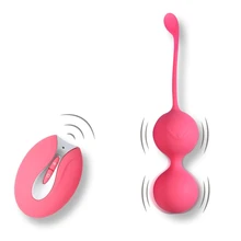 Female Remote Vibrator Sex Toys for Woman Kegel Balls Vaginal Balls Ben Wa Balls Geisha Chinese Balls for Women Beads Vaginal