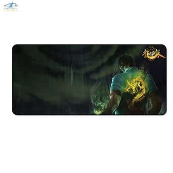 

[HFSECURITY] Large Gaming Mouse Pad Locking Edge Mouse Keyboard Table Mat Computer Accesscoires for Laser Gaming Mouse