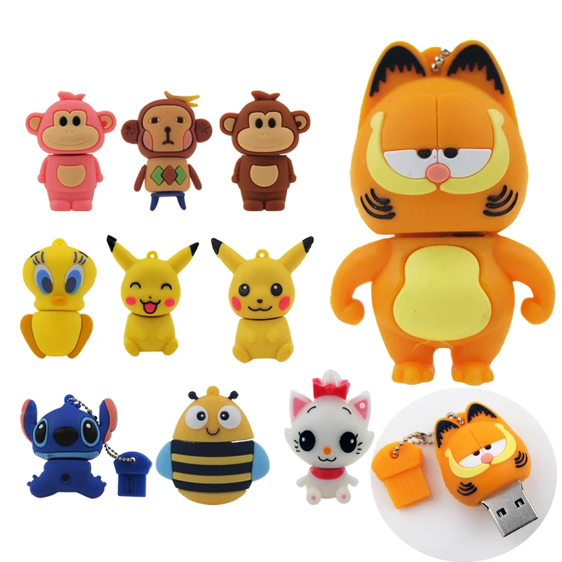

Cartoon usb flash usb 2.0 cute pendrive all kind of lovely animal usb flashdrive 32gb 64gb 128mb memory stick photography U disk
