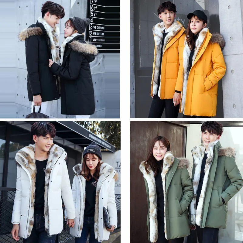 5XL White Duck Down Jacket 2019 Women Winter Goose