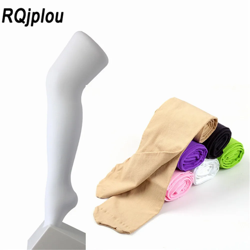 2018 Spring Candy Color Kids Pantyhose Ballet Dance Tights for Girls
