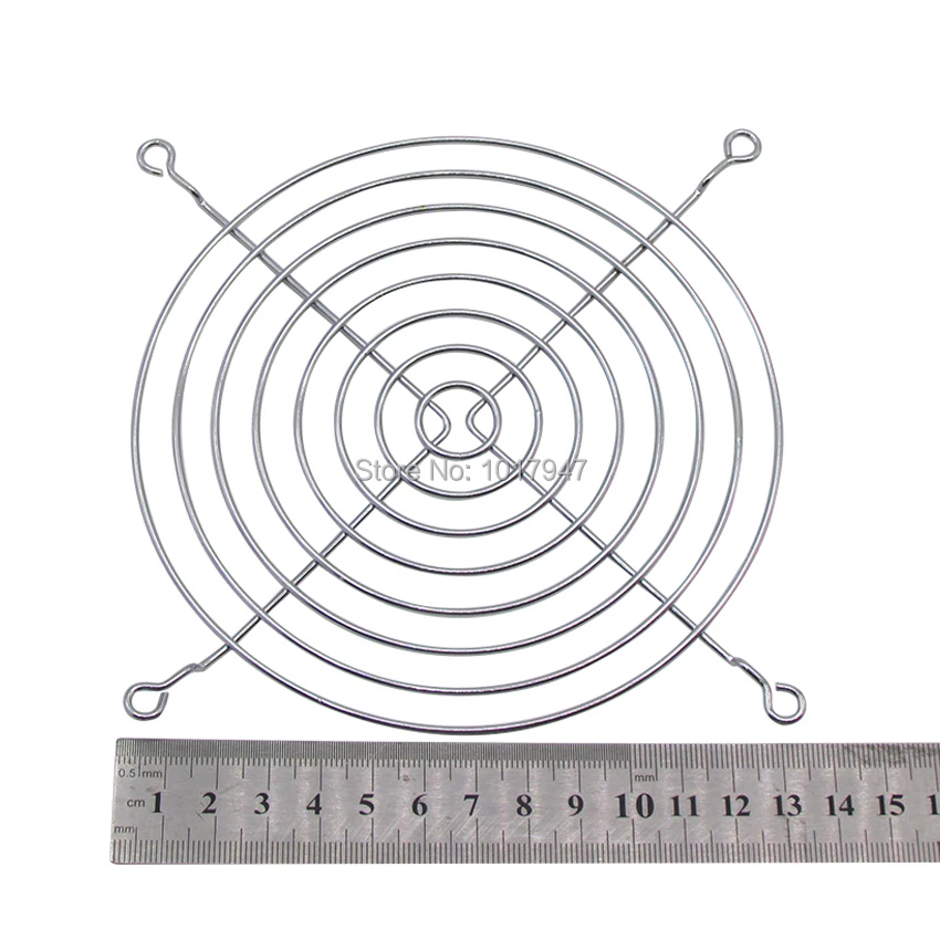 10 шт. в партии 14 см решетка Защитная защита для пальцев стальная сетка кабельные стяжки для 140 мм ПК корпус вентилятор