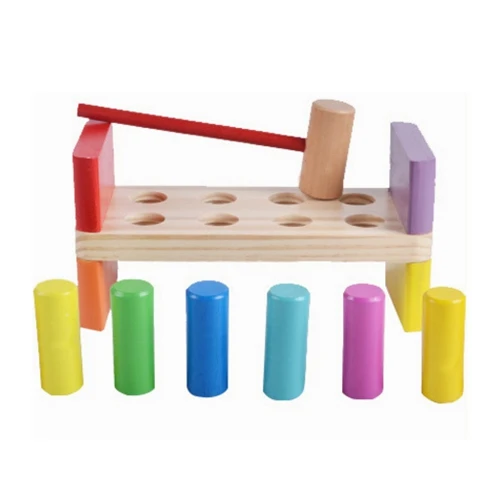 Children's educational wooden math toys for children mathematics montessori Educational toys for piling table puzzle early toys