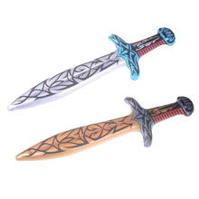 70 см 1 шт. надувные игрушечные мечи Дети Сад Двор Игрушка Подарочная бутафория