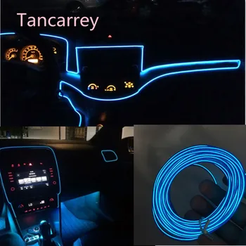 

2018 NEW STYLE Car Interior Atmosphere Lights Styling FOR hyundai tucson 2017 golf gti dacia duster seat ibiza accessories