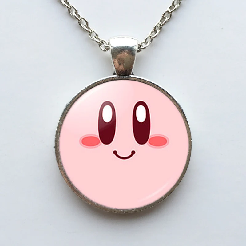 Бесплатная доставка серебряное ожерелье с изображением Kirby Bijoux Art ювелирные