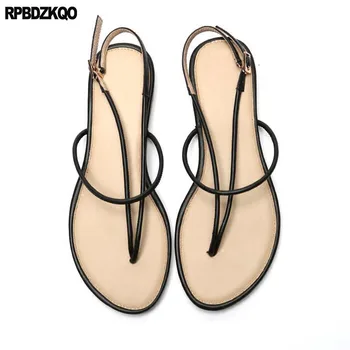 

Black Soft Designer Strappy Slingback Ladies Shoes Open Toe Chunky Thick Low Heel Strap Square Women Sandals Flat Summer 2018