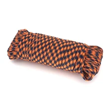 New Colors 4mm Paracord Rope Type 7 Stand Paracorde Parachute Cord 100m Outdoor Rope for Hiking Camping Survival Bracelet Rope