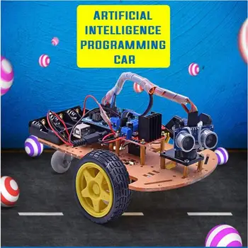 

DIY L298n 2wd Car Kit Mechanical Structure Smart Robot Tank Chassis Platform Science Toys Birthday Gift for Children Kids