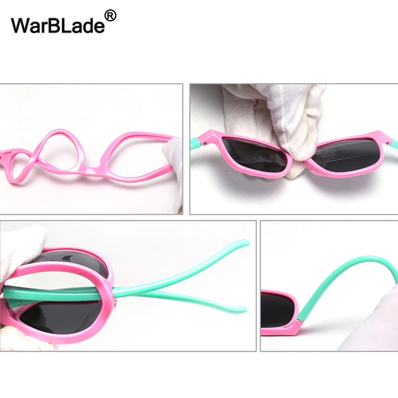 Детские поляризационные солнцезащитные очки WarBLade для мальчиков и девочек