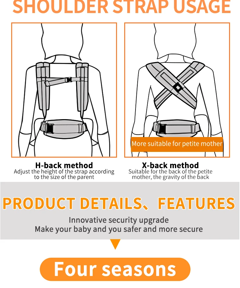 Egobaby omni 360 детская переноска Многофункциональный дышащий рюкзак для младенцев детская коляска для малышей слинг обертывание подтяжки