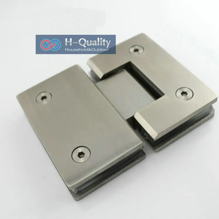 

Thicken 180 Degrees Precision Casting and Surface Wire Drawing Stainless Steel Glass Clamp, Shower Door Glass Clip