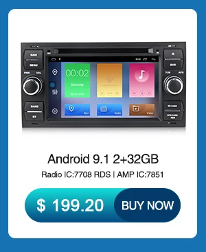 Clearance NaviFly 2 din Android 9.0 car dvd multimedia player for Ford/Mondeo/Focus/Transit/C-MAX/S-MAX/Fiesta GPS navigation Radio stereo 1