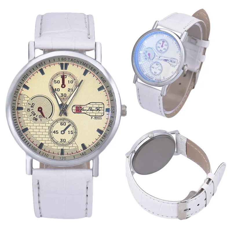 Men Watches Top Brand Male Watch Unisex Leather Band Analog Quartz Business Wrist Watch Men's Fashion Watch clock M10 (1)