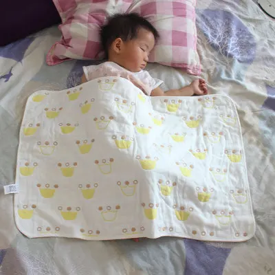 Летнее хлопковое Марлевое детское постельное белье, одеяло для пеленки для новорожденных, детский диван, супер мягкая простыня, детское банное полотенце, обертка s 50*80