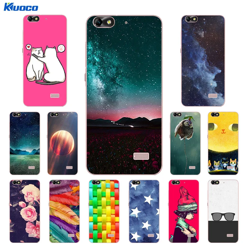 Чехол для Huawei Honor 4C мягкий силиконовый чехол G Play CHM-CL00 Mini гелевые чехлы телефонов |
