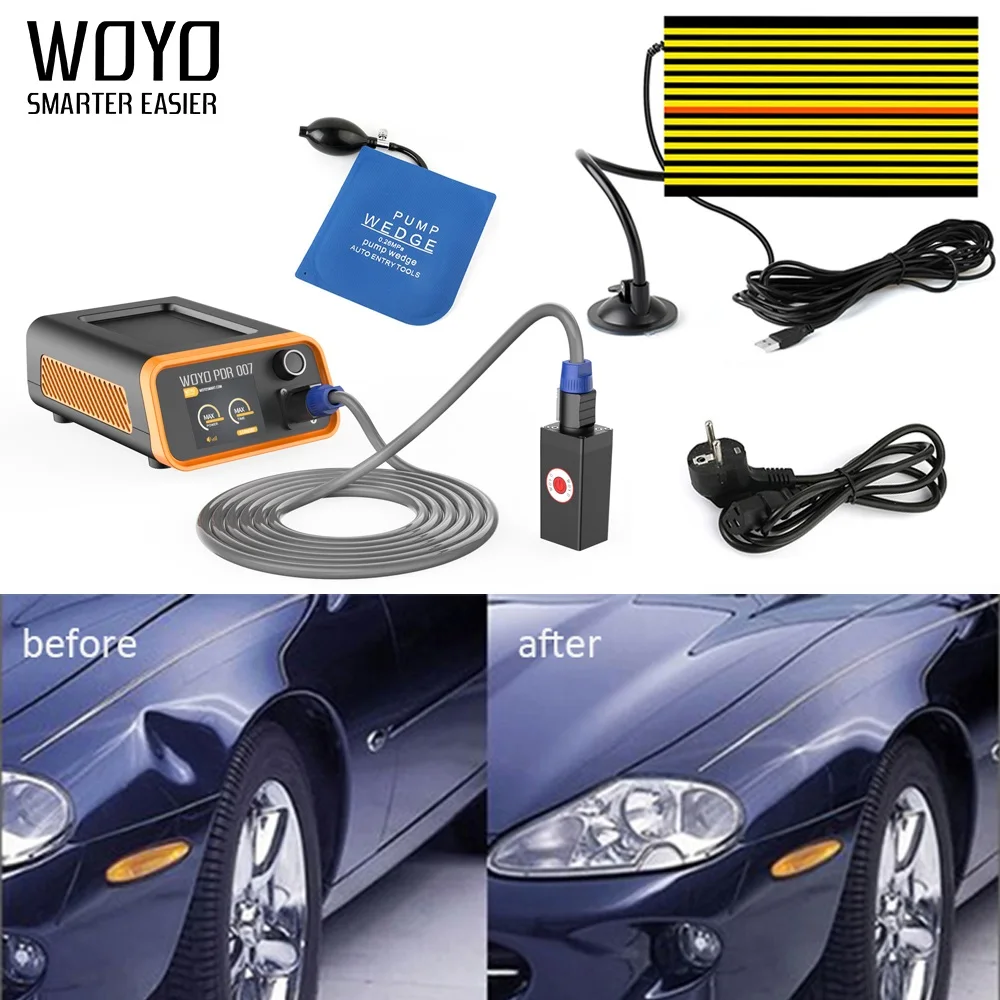 WOYO PDR007 Paintless дентинг комплект Автомобильный вмятин Съемник кузовной ремонт авто