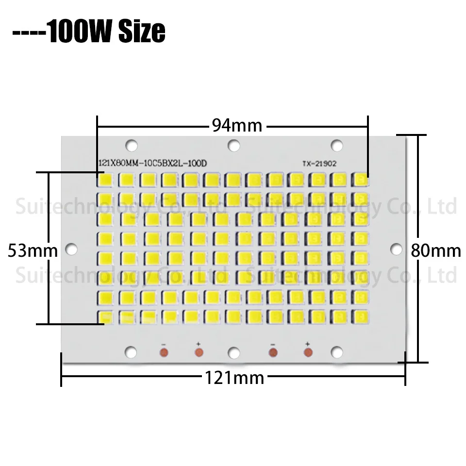 1 шт. Светодиодный прожектор 10 Вт 20 30 50 100 150 SMD5054|Светодиодные лампы и трубки| |