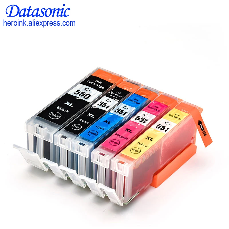 25 XL Ink Cartridges For PGI550 CLI551 Canon Pixma iP7250 MG5450 MG6350 MX925 MG6450 IP8750 IX6850 MX725 MG5550 MG5650 | Компьютеры и
