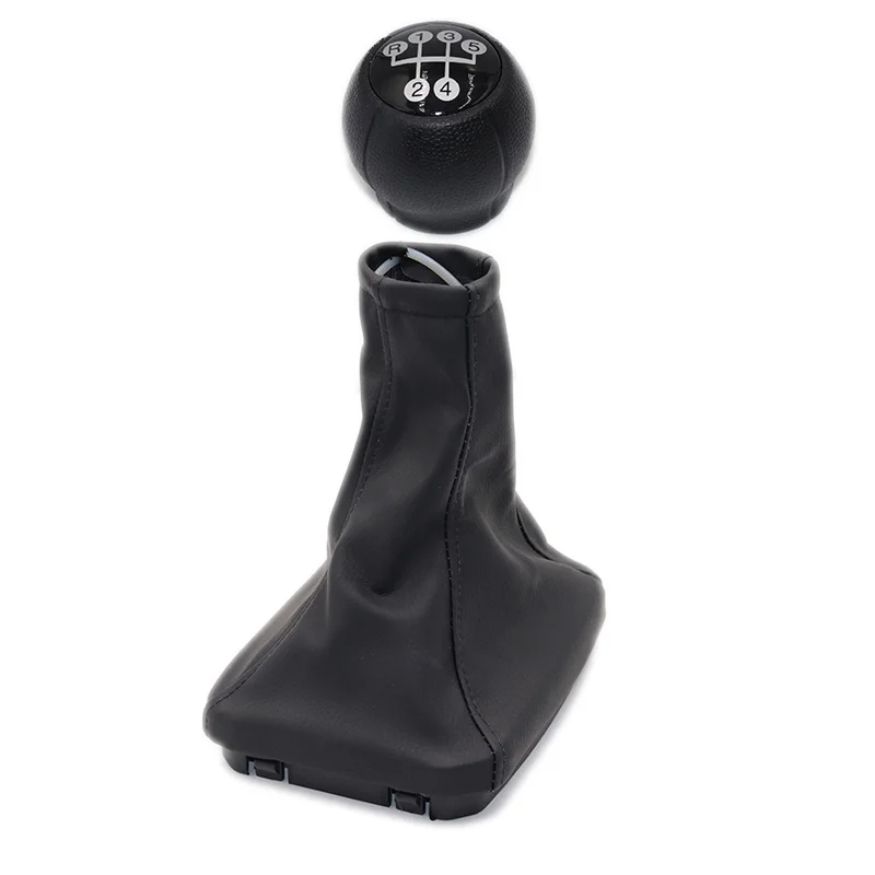 

5 Speed Car Gear Shift Knob Lever Stick Handle Gaiter Leather Boot Cover Case For Vauxhall Opel MERIVA A 2003-2010
