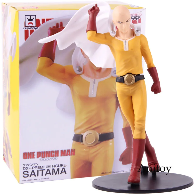 ONE-PUNCH MAN DXF Saitama Premium Pvc Figure Banpresto