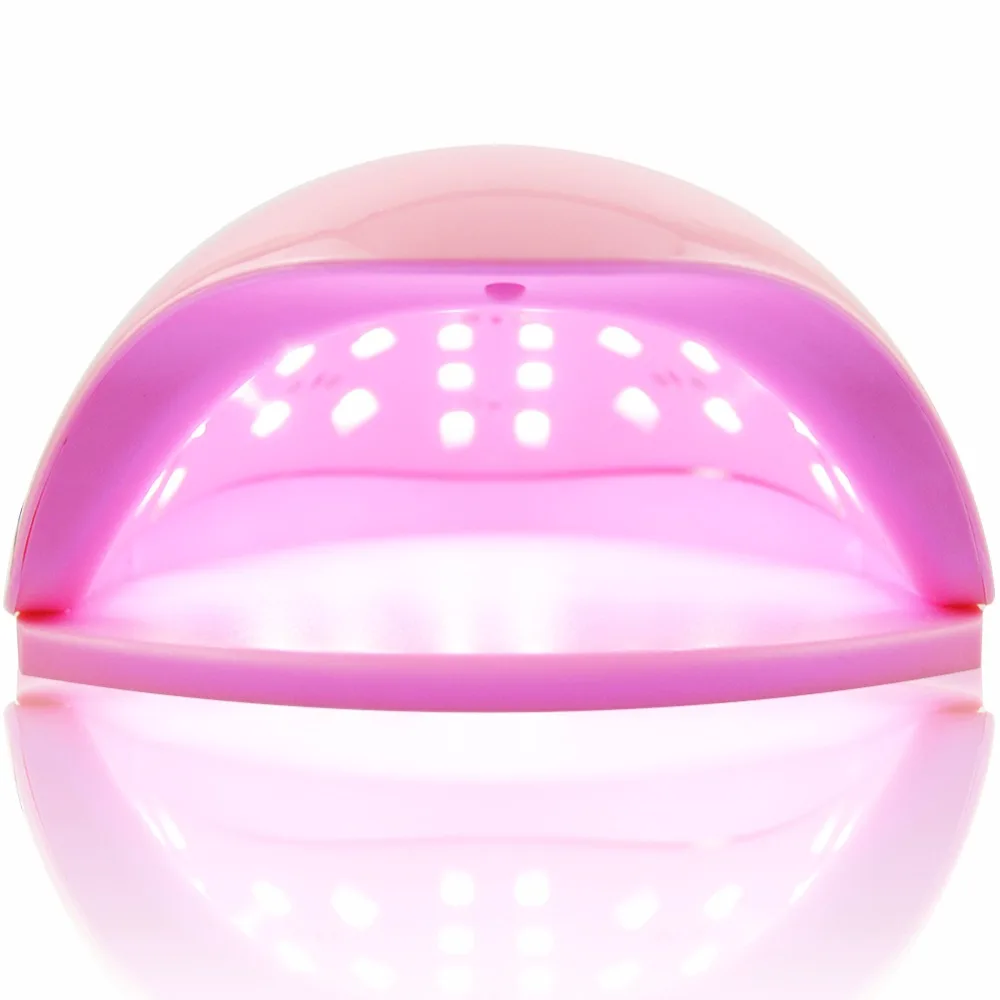 

48W Dual UV LED Nail Lamp Nail Dryer Gel Polish Curing Light with Bottom 30s/60s Timer LCD Display For Curing Nail Gel Polish