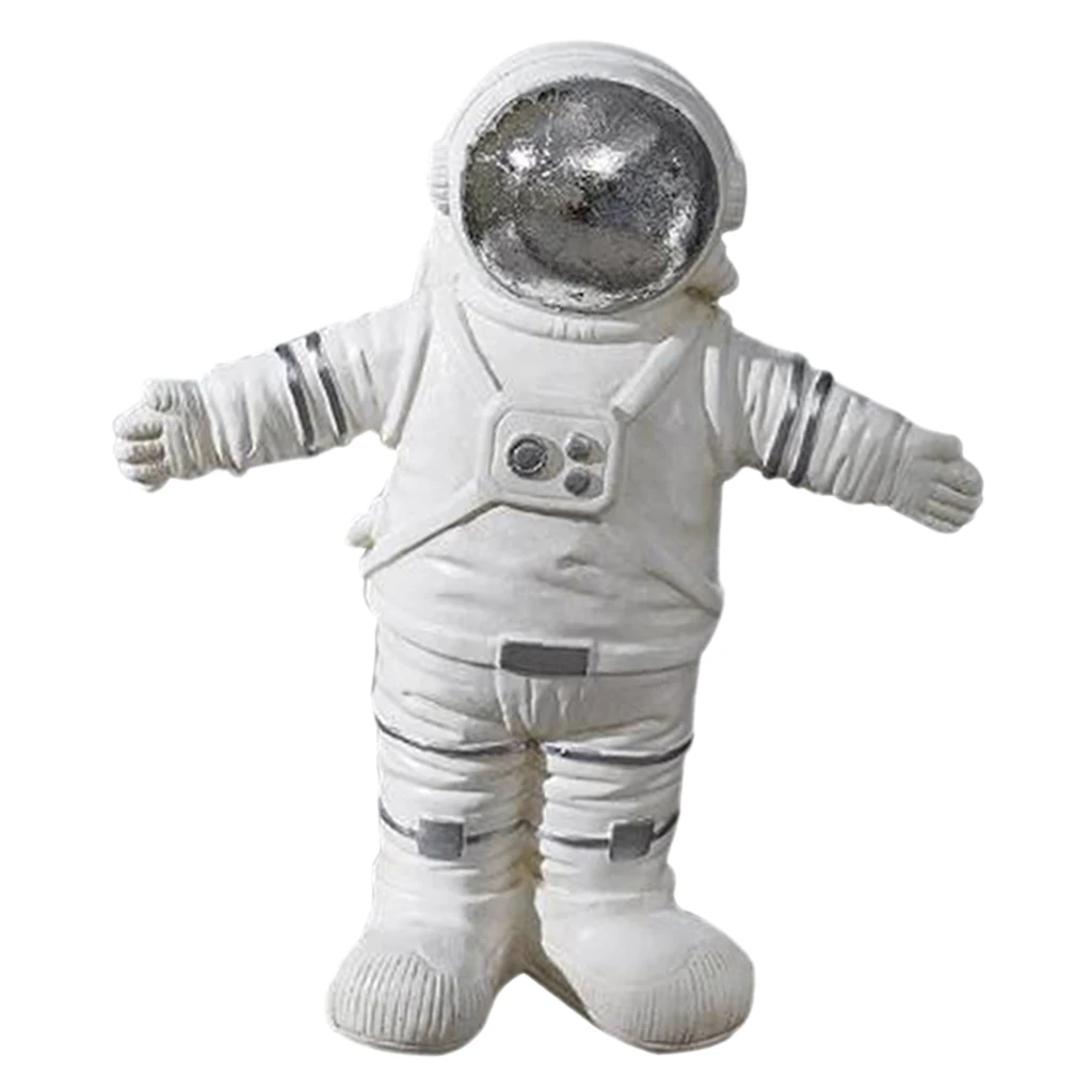 Creative Space Man Astronaut Sculpture Cosmonaut Figurine Model Resin Crafts Statue Home Decoration