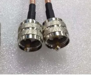 

UHF male to UHF SO239 male pigtail cable RG142 10M