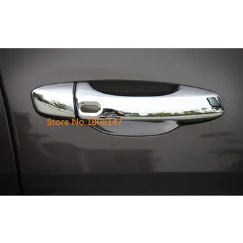 

Car Stick Frame Lamp Trim ABS Chrome Door Handle Armrest Handrail 8pcs For VW Volkswagen Teramont Atlas 2017 2018 2019 2020