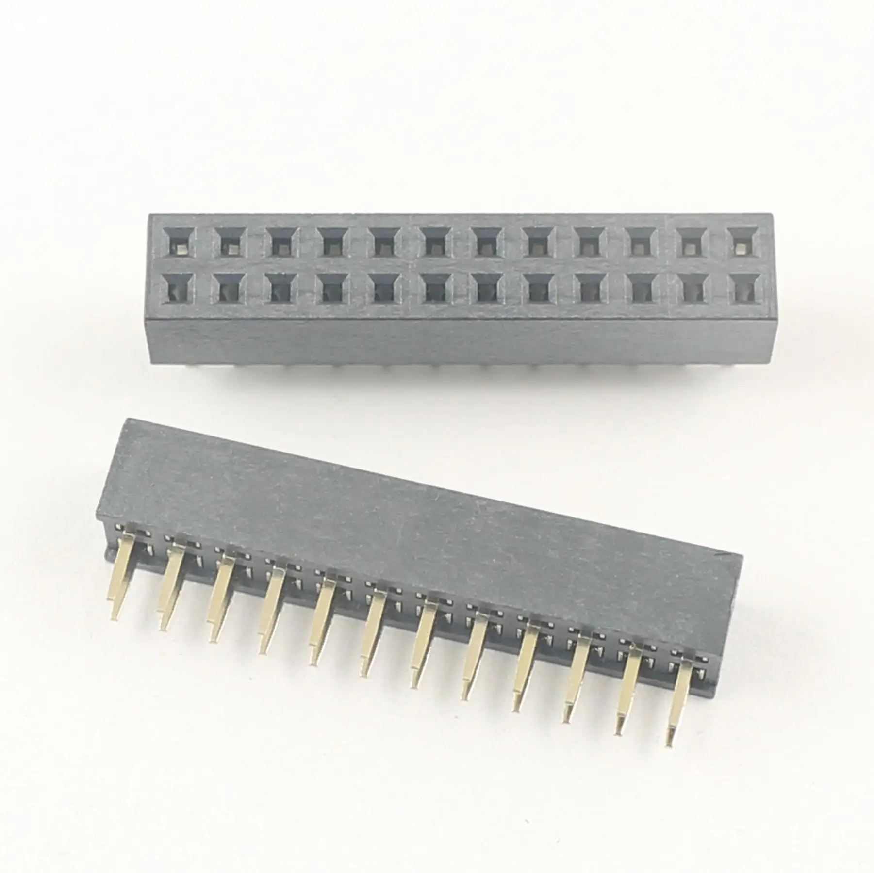 

20Pcs 2mm 2.0mm Pitch 2x12 Pin 24 Pin Female Dual Straight Header Strip H=4.3mm