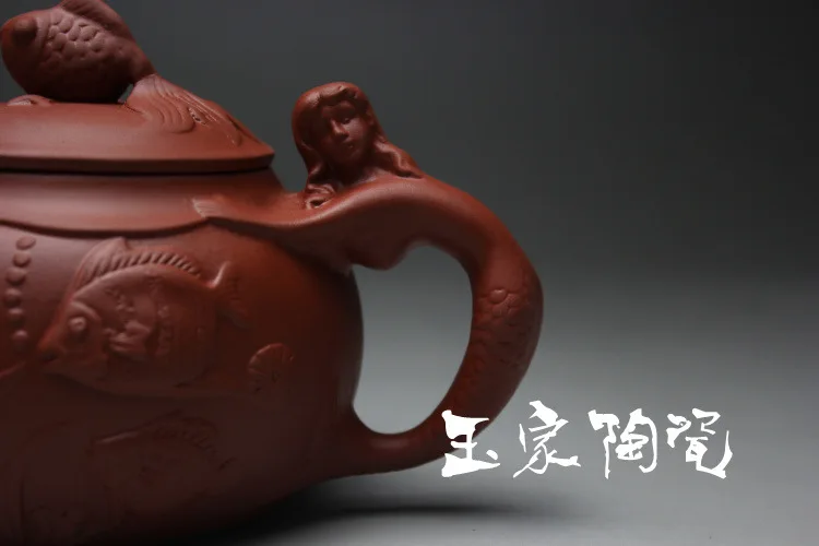 Китайский фарфоровый чайник ручной работы 350 мл Исин кунг-фу чайники Zisha Керамические наборы, чайник