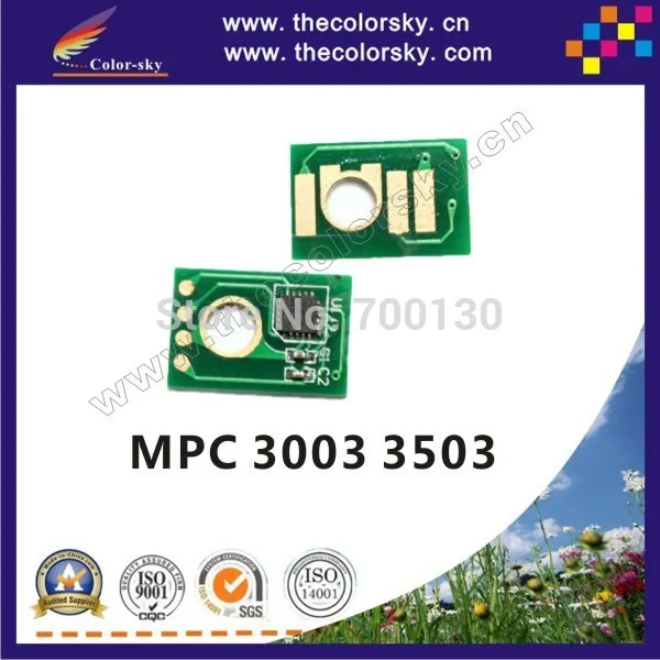

(TY-RC3003) toner cartridge reset chip for RICOH MPC 3003 3503 3504 3003sp MP C3503SP C3003SP C3503 C3003 c3504 KCMY 29.5K/18K