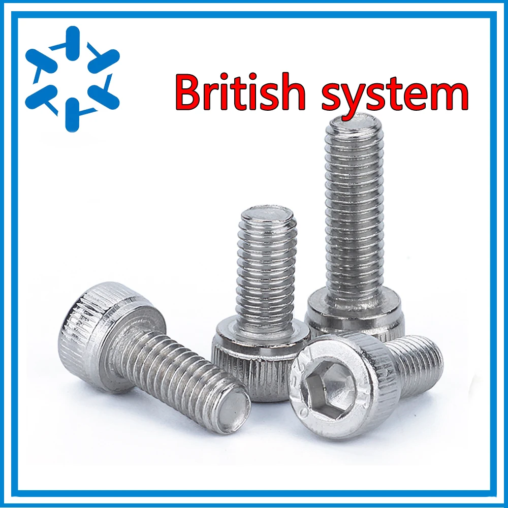 20pcs/lot 1/4 20*L stainless steel socket head cap screw Cylinder head